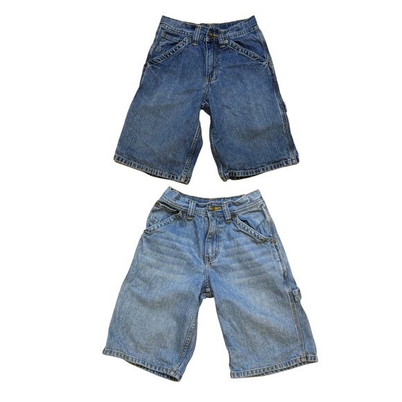 Y2K Boys Urban Pipeline Jean Jorts Adjustable Waist Size 8 - Picture 2 of 9